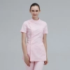 short sleeve side open hospital clinic femal nurse suits jacket pant