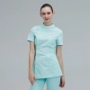 short sleeve side open hospital clinic femal nurse suits jacket pant