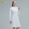 good quality fabric long sleeve female medical coat nurse coat uniforms