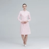long sleeve high quality pink beatuty care medical nurse coat