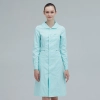 high quality fabric professitional design nurse coat lab coat Color Light Green