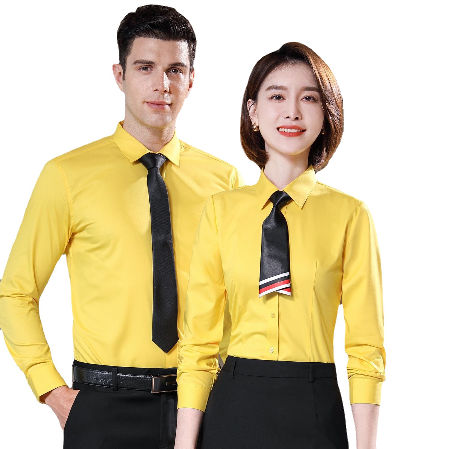 candy color western restaurant waiter shirts waiter uniforms office work shirts