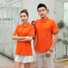 high quality basic staff polo shirt store staff bar restaurant waiter uniform t-shirt Color Color 4