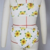 lovely sunflower printing girl swimwear water game swimsuit wholesale