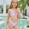 lovely sunflower printing girl swimwear water game swimsuit wholesale