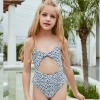 Europe style children girl two piece swimwear swimsuit bikini Color Color 4