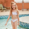 Europe style children girl two piece swimwear swimsuit bikini Color Color 8