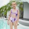 2022 Europe fashion gloden snake skin  child girl swimsuit swimwear one-piece bikini Color Color 10
