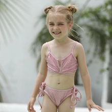 2022 Russia hot sale two-piece children girl swimwear kid swimsuit