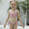 2022 Russia hot sale two-piece children girl swimwear kid swimsuit  Color Color 1