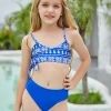 2025 fashion sapphire print girl bikini swimwear bikini swimsuit drop shipping