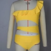 2022 America popular yellow three sections teen girl swimwear teen swimwear