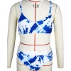 2025 summer Europe America two-piece swimwear teen girl swimwear 9-12 years old Color Color 1