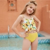 floral one piece swimwear for girl small girl bikini Color Color 7