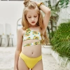 nice blue star teen girl little girl swimwaer bikini