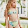 nice blue star teen girl little girl swimwaer bikini