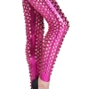 Europe sexy night club holed pu legging women pant Color Color 6