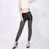 Europe sexy night club holed pu legging women pant Color Color 11