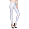 America Europe high quality candy bright pu leather leggings women tights