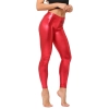 America Europe high quality candy bright pu leather leggings women tights Color Color 4
