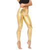 America Europe high quality candy bright pu leather leggings women tights