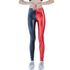 America Europe high quality candy bright pu leather leggings women tights