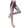 America Europe high quality candy bright pu leather leggings women tights
