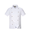 metal golden button chef jacket restaurant bakery uniform