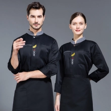 long sleeve bread store baking uniform chef jacket restaurant chef coat