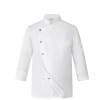 long sleeve chef school uniform chef jacket restaurant chef coat Color White