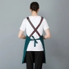 bright red strap halter apron for restaurant bar store waiter