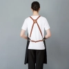 France design upgrade restaurant waiter apron long halter apron