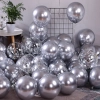 metallic feel wedding ballons party ballons 5-36 inches Color Color 6