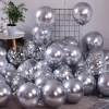 metallic feel wedding ballons party ballons 5-36 inches