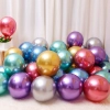 metallic feel wedding ballons party ballons 5-36 inches Color mixed colors