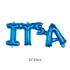 "it's a boy/girl baby" letter style aluminum foil letter ballon