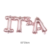 "it's a boy/girl baby" letter style aluminum foil letter ballon