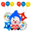 cartoon clown model aluminum foil ballon wholesale Color Color 2