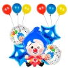 cartoon clown model aluminum foil ballon wholesale Color Color 1