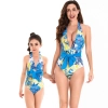 2025 Us fashion design leopard one-piece women bikini swimwear  model 080