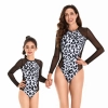 2025 blue printing water playing one-piece bikini lay swimwear for women model 098 Color Color 6