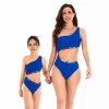 2025  sapphire color water playing beach two-piece scale swimwear for women model 115 Color modal 115