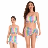 2025 swimwear casual water playing beach bikni one-piece swimwear for women model 118 Color model 117