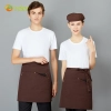 Europe American restaurant cafe waiter apron short apron with pocket