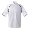 loose adjustable sleeve bread store baker uniform work jacket coat