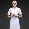 2025 summer candy color women chef jacket femal chef uniform Color White