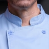 high quality light blue restaurant chef working uniform chef jacket coat