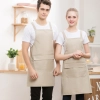 candy solid color women men apron waiter apron housekeeping