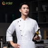 fast food restaurant chef workwear uniform coat jacket side open 1113