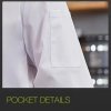 casual loose good fabric restaurant chef baker jacket uniform custom logo